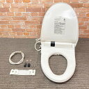 【中古品】 ☆リモコン無し☆ TOTO 電気温水便座 ウォシュレット シャワートイレ 「TCF757」 #SC1(パステルアイボリー) 2E040412