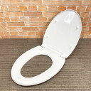 【中古品】【良品】 TOTO 高品質な普通便座 O型(前丸) 便座フタ(蓋)「TC301」☆ #ホワイト 28F