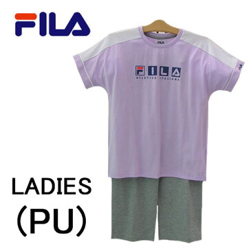 【FILA】フィラ【GUNZE】グンゼ 『グンゼ フィラ』半袖＋7分丈パンツレディースパジャマゆったりLLサイズ綿100%ナイトウェア【送料無料】【ギフトラッピング無料】母の日内祝い出産祝いお誕生日プレゼントに最適