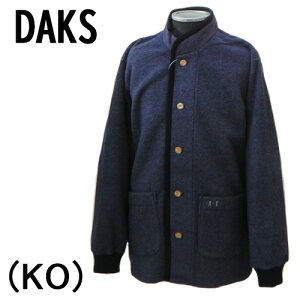 【DAKS】ダックスパジャマガウンソーラータッチSTRモッサー無地メンズ ジャケット紳士用袖口リブ付き送料無料ギフトラッピング無料高級ナイトガウン防寒 羽織物 襟元暖か日本製