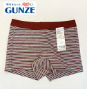 半額 50%OFF セール GUNZE グンゼ レディース ショートパンツ ショーツ 綿混 ボーダー柄 ドライ スポーツ ウォーキング スタンダード ボックスシ...