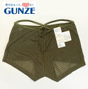半額 50%OFF セール GUNZE グンゼ レディース ショーツ 金属モチーフ ドライ スポーツ ウォーキング ローライズ ヒップハンガー おしゃれ 可愛い...