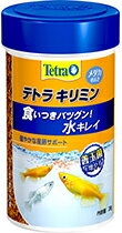 ・厳選された34種類の原材料から作られた、食いつきバツグンの主食用フードです。 ・オメガ3脂肪酸やアミノ酸バランスに優れた良質なたんぱく質を豊富に含み、全てのメダカの健康を維持することで丈夫な体を保ちます。 ・天然色揚げ成分のカロチノイドが強化配合されていますので、メダカの体色を美しく保ちます。 ・消化吸収に優れたフレークタイプで、食べ残しや排泄物が減り、水の汚れを軽減します。 ・生き物の腸内で善玉菌を増やす「プレバイオティクス」の効果があります。 【プレバイオティクス】 魚の腸内に住んでいる善玉菌の栄養源になる成分（オリゴ糖など）を配合することで、善玉菌の増殖を助け、健康維持に役立てます。 〜与え方〜 1日最低2〜3回、数分で食べ尽くす量を与えてください。 アルミシールをはがさず、楊枝などで直径5ミリ程度の穴を開けると与えやすくなります。 与えすぎにはご注意ください。 【春のメダカ特集!!お勧めメダカ!!】 赤いメダカ!!国産　楊貴妃メダカ　大 黒いメダカ!!国産　黒メダカ 白いメダカ!!国産　白メダカ 青いメダカ!!国産　青メダカ　大 青く輝く光のライン!!国産　スーパーミユキメダカ 真っ黒なメダカ!!国産　ブラックメダカ まん丸お腹の赤いメダカ!!国産　楊貴妃ダルマメダカ まん丸お腹の青いメダカ!!スーパーミユキダルマメダカ 背中が光っているメダカ!!東天光 (楊貴妃ヒカリメダカ) ラメ模様が桜のように見えるメダカ!!夜桜メダカ　黄色系 【春のメダカ特集!!飼育・繁殖用品!!】 ■メダカの飼育用品■ メダカの特性を考えたカルキ抜き：ラボ水 MEDAKA 340ml 繁殖に適した水つくりを：メダカ産卵繁殖用水つくり　100ml 流れに沿って泳ぐメダカ専用ろ過：メダカを育てるフィルター 流れに沿って泳ぐメダカ専用ろ過：メダカを育てるフィルター 上見飼育のメダカ水槽に最適：水作エイトコア タワーS 電気配線の無い屋外飼育に：メダカのソーラーブリードポンプ 様々な恩恵がある底砂ソイル：阿蘇の天然土　黒 様々な恩恵がある底砂ソイル：阿蘇の天然土　茶 崩れにくくて長持ちする底砂ソイル：メダカの焼成玉土 茶 当店オリジナル人工飼料!!ベストバランスフード メダカ用 メダカの体色をより濃くする：メダカプロス　色揚 ■メダカの繁殖用品■ 稚魚に食べさせる生きた餌：みじんこの卵　1カプセル 誰でも簡単に孵化できる生き餌：イージーブライン　5g 餌やり容器付き稚魚用エサ：スドー　特撰　メダカの餌稚魚用 卵をカビさせない産卵床：卵のお守り産卵床 ループ青 分けて使える2個入り産卵床：卵のお守り産卵床 青 2個入 親魚や外敵から稚魚を守る：メダカ元気 育てるお守りケース ■その他メダカ用品等■ メダカや金魚のおやつに!!金魚草　カモンバ　鉛巻き　3束 丈夫で育てやすい水草!!アナカリス　鉛巻き　3束 メダカが食べられる植物性の餌!!ふえる！みじんこ浮き草 メンテナンス簡単初心者の方向け水槽!GEX ラクテリア ホワイト 屋外飼育用の発泡鉢：メダカの発泡鉢 屋外飼育用のプラ鉢：メダカ鉢　黒茶　15号 大粒で洗いやすい珠五色砂利：金魚・メダカの大粒珠五色砂利 中粒で扱いやすい珠五色砂利：金魚・メダカの中粒珠五色砂利