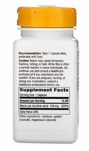 2個セット Nature's Way ナイアシン 100mg 100粒