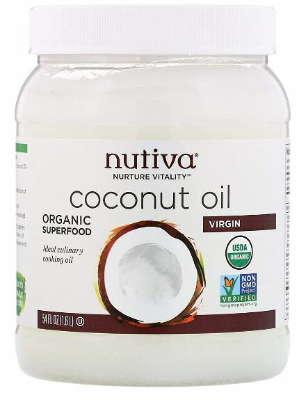 Nutiva オーガニック バージンココナッツオイル 54 fl oz