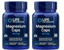 Life Extension 2個セット マグネシウム カプセル (500mg) 100 Vカプセル