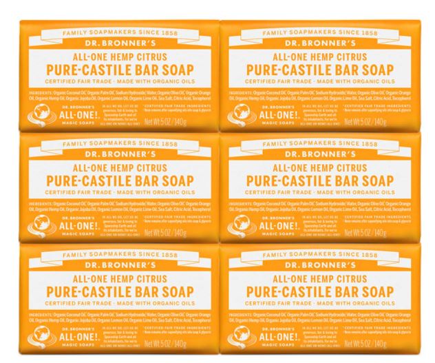 6ĥåȡɥ֥ʡ ޥå Pure-Castile Bar Soap 5 oz иԥ奢ƥ롡ȥ饹