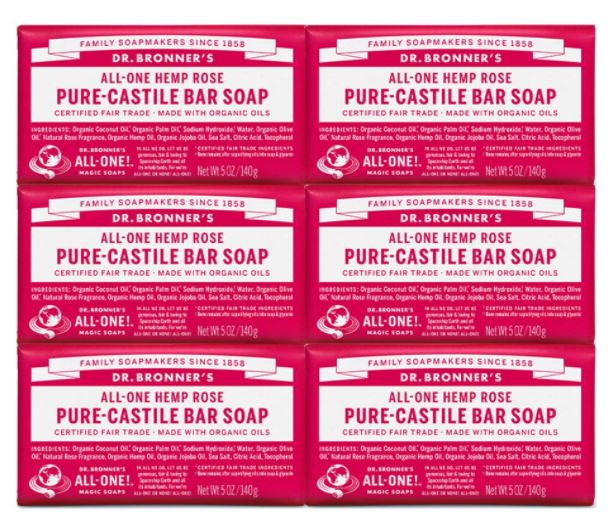 6ĥå ɥ֥ʡ ޥå Pure-Castile Bar Soap 5 oz иԥ奢ƥ롡