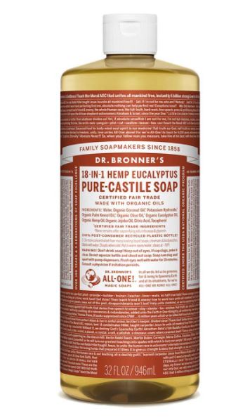 Dr　ブロナー ドクターブロナー マジックソープ ユーカリ(946mL)【マジックソープ(Dr.Bronner)】[液体ボディソープ]