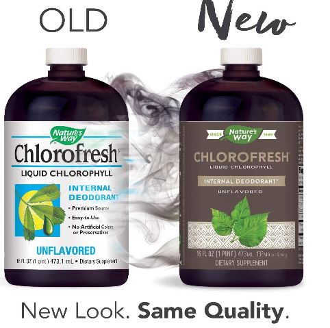 2個セット　Nature's way クロロフレッシュ液体 473ml クロロフィル 無味