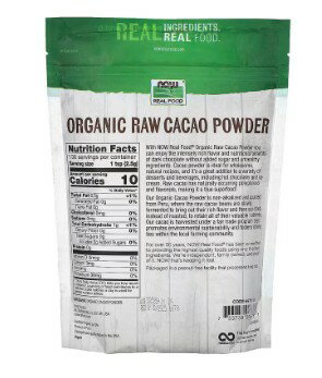 2個セット　NOW オーガニックローカカオパウダー 340g (12oz) NOW Foods Organic R...