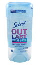 Secret Outlast Protecting Powder Clear Gel Deodorant 2.6oz シークレット デオドラント アウトラスト 制汗剤 プロテク ティングパウダー クリアジェル 73g