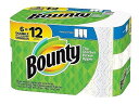 BOUNTY ペーパータオル 2層 ダブルサイズ 6個セット
