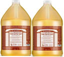2個セット 特大! 詰め替え用 Dr. Bronner's Pure-Castile Soap ユーカリ 128 fl.oz リキッドタイプ ドクターブロナー マジックソープ