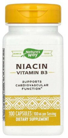 Rakuten - Nature's Wayネイチャーズウェイ ビタミン B3 カプセル 100mg 100粒