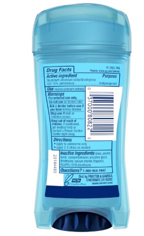 2個セットSecret Outlast Protecting Powder Clear Gel Deodorant 2.6oz シークレ...