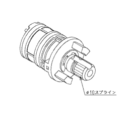 樂天商城 - TH711R　TOTO　水栓金具取替えパーツ　バルブ部（TN500H型用）