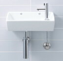 L-35 + LF-48 LIXIL INAX 角形手洗器(壁付式) 立水栓セット