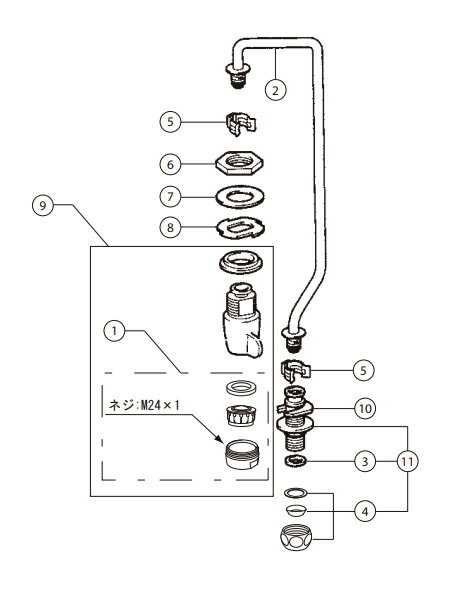 &lt;商品についてのお問い合わせ&gt; 　TEL：0120−1794−00 LIXIL INAX お客さま相談センター 壁掛式手洗器　AWL-71A系用　