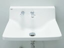 L-A955H2E(+排水金具) L-A955HE(+排水金具) LIXIL INAX ハイバックガード洗面器 壁給水 ハンドル水栓(単水栓)