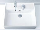 L-555N/BW1 + AM-300TCV1 LIXIL INAX 角形洗面器(ベッセル式) 自動水栓セット