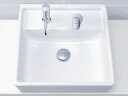 L-531N/BW1 + AM-300TCV1 LIXIL INAX 角形洗面器(ベッセル式) 自動水栓セット