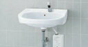 L-176UAN/BW1 + AM-300TC LIXIL INAX そで無大形洗面器(壁付式) 自動水栓セット