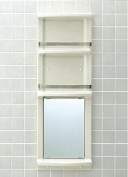 LIXIL　INAX　浴室収納棚　鏡付（平付）　YR-412G