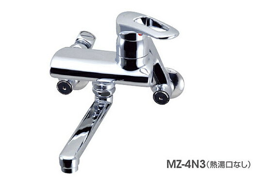 MZ-4N3　イトミック　混合水栓　MZ-N3（まぜまぜ）シリーズ　熱湯口なし　埋め込み配管