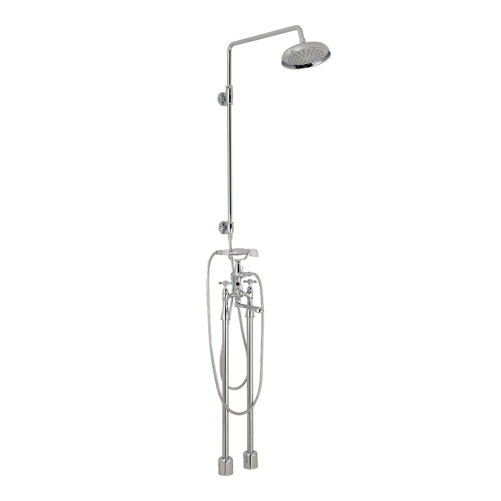 152-313　カクダイ　オーバーヘッドシャワー混合栓（ロング）　Charis（カリス）