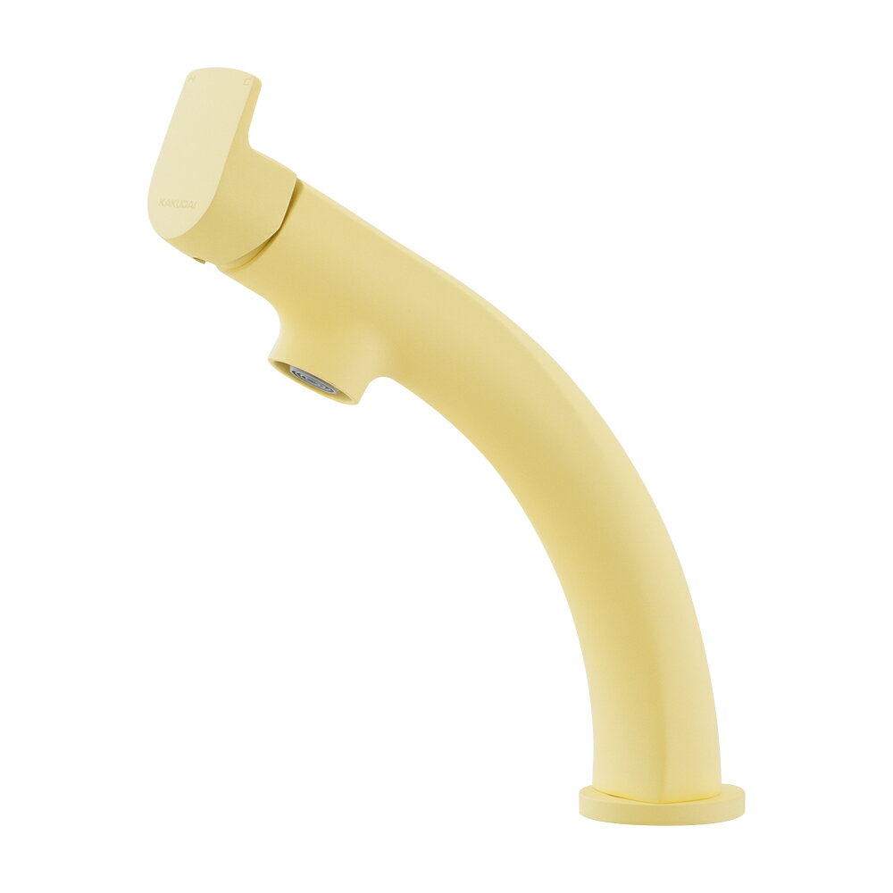 183-152-Y　カクダイ　シングルレバー混合栓（フロストレモン）　TSUKI（つき）