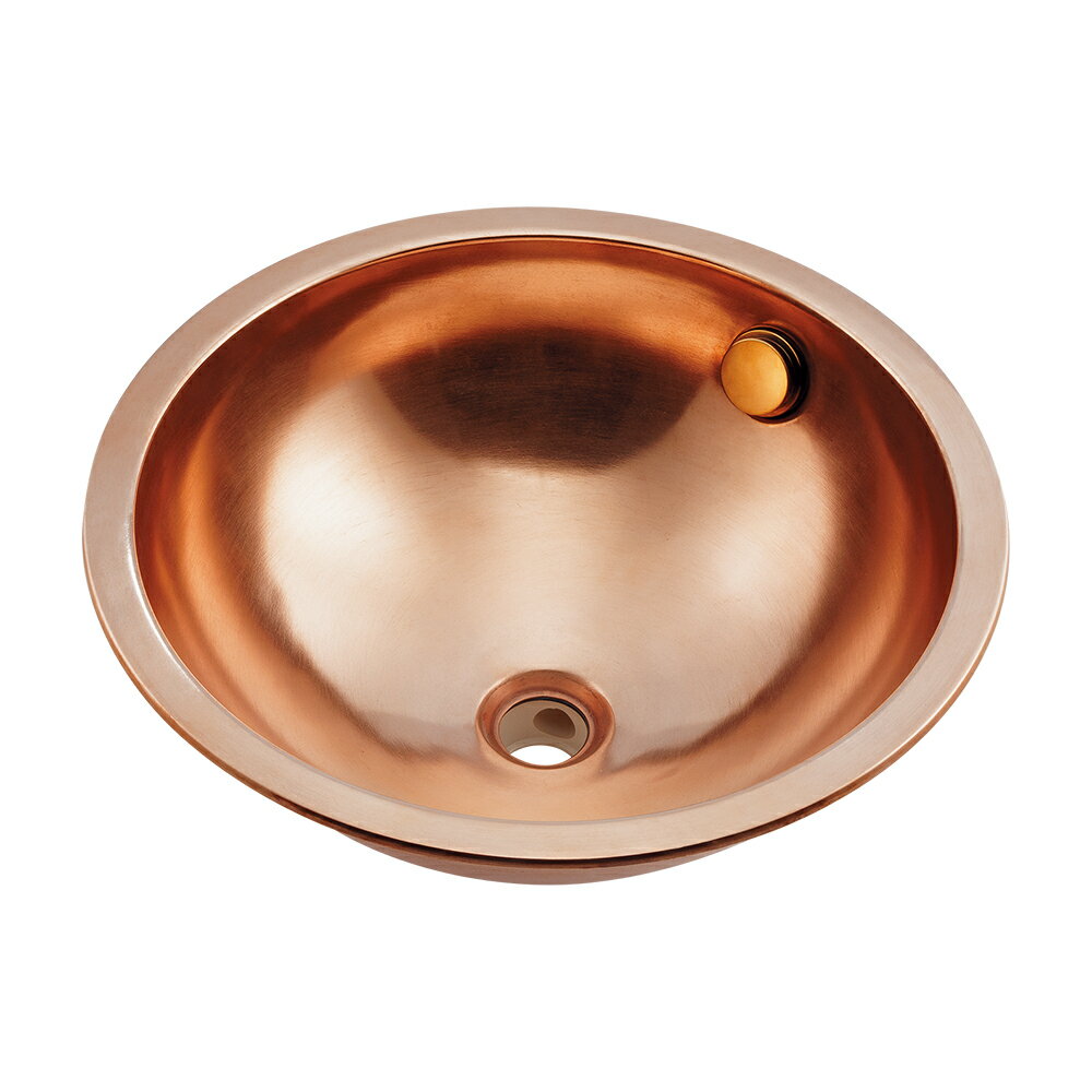 493-342　カクダイ　銅洗面器　銅（アカガネ）