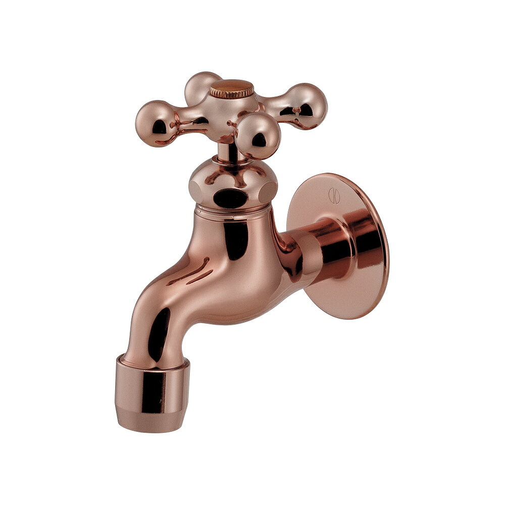 701-031-BR　カクダイ　泡沫横水栓（カッパーブラウン）