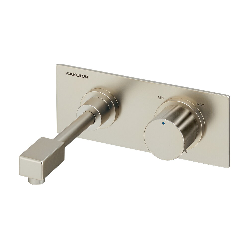 729-100A-MN　カクダイ　壁ユニット水栓（レトロシルバー）　OPUS（オーパス）