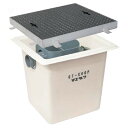 GT-X200P 前澤化成工業 FRP製グリーストラップ パイプ流入埋設型(容量200L) 鉄蓋付 T-2