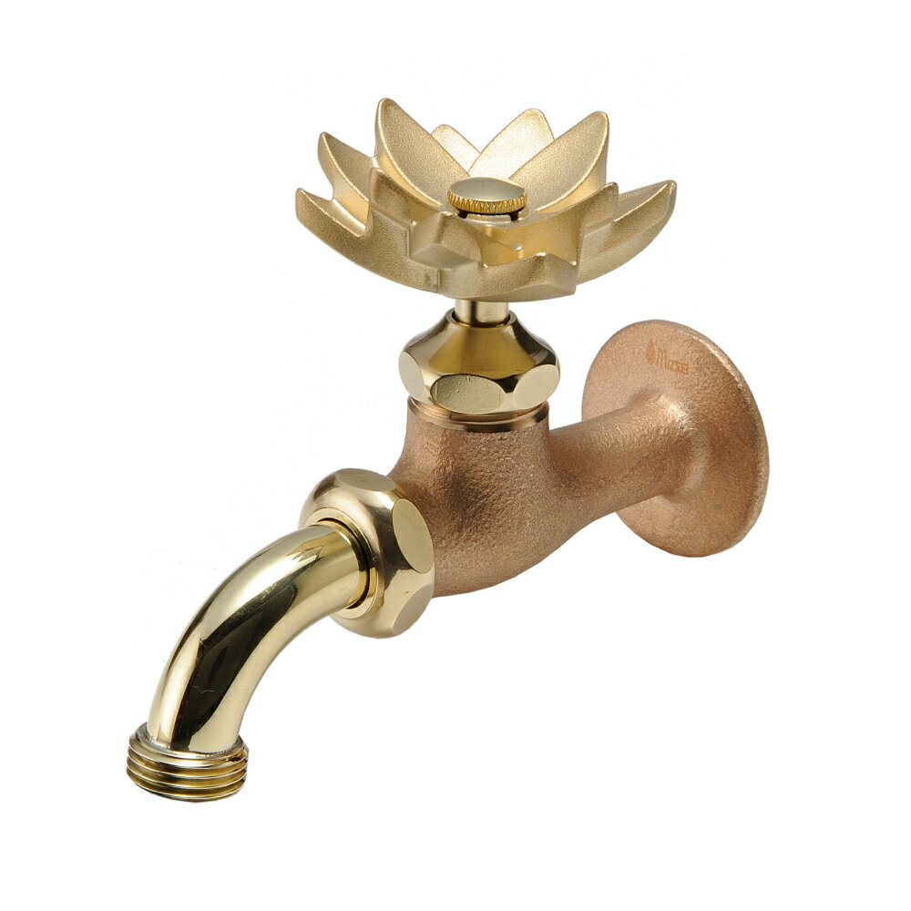 BHD13-HE　水生活製作所　万能ホーム胴長水栓(ハス・鋳肌)