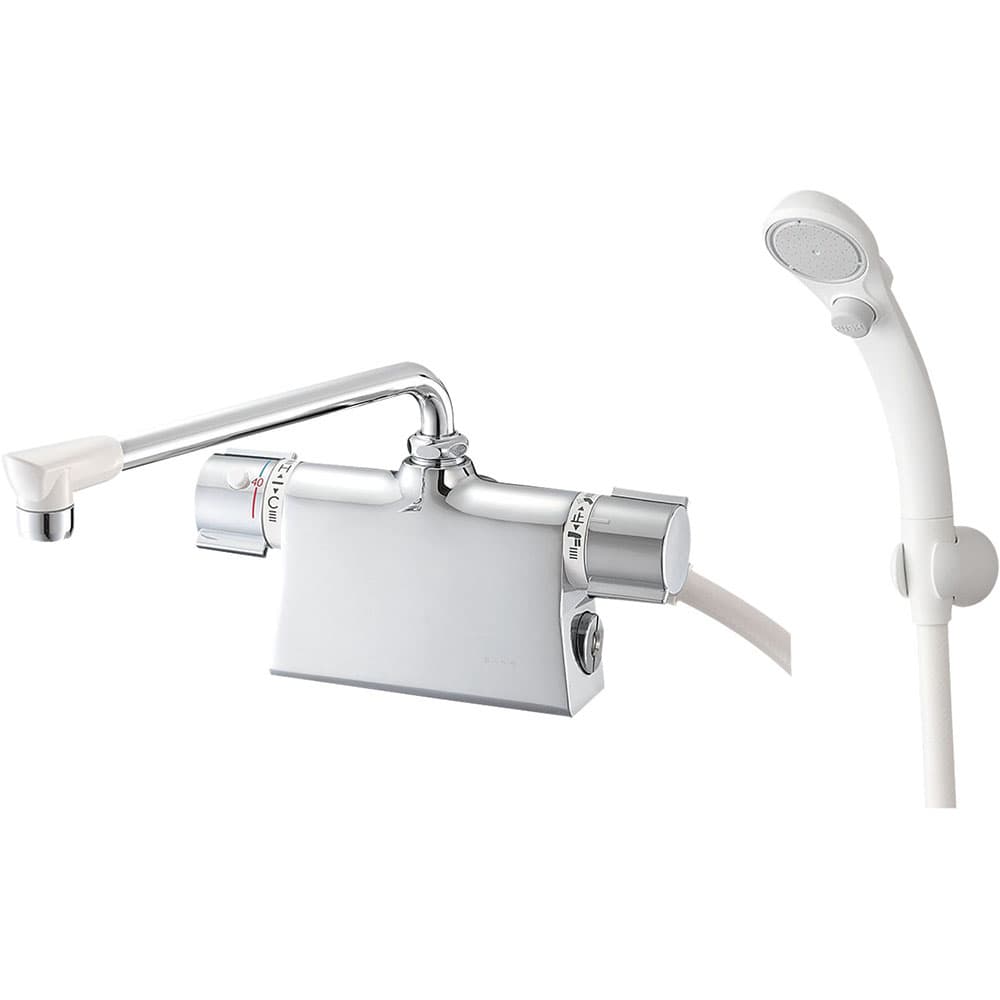 SK785D-L-13　三栄水栓 SANEI　サーモデッキシャワー混合栓（取付芯ピッチ102mm）