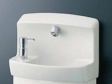 TOTO　コンパクト手洗器　自動水栓（AC100Vタイプ）Pトラップ　電気温水器・水石けん入れ付　LSE870RNAPMR