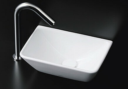 L724 + TLE35SM1A　TOTO　ベッセル式手洗器セット　自動水栓（単水栓）