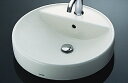 L700C + TLG04302JA TOTO カウンター式丸形洗面器セット ベッセル式 シングル混合水栓