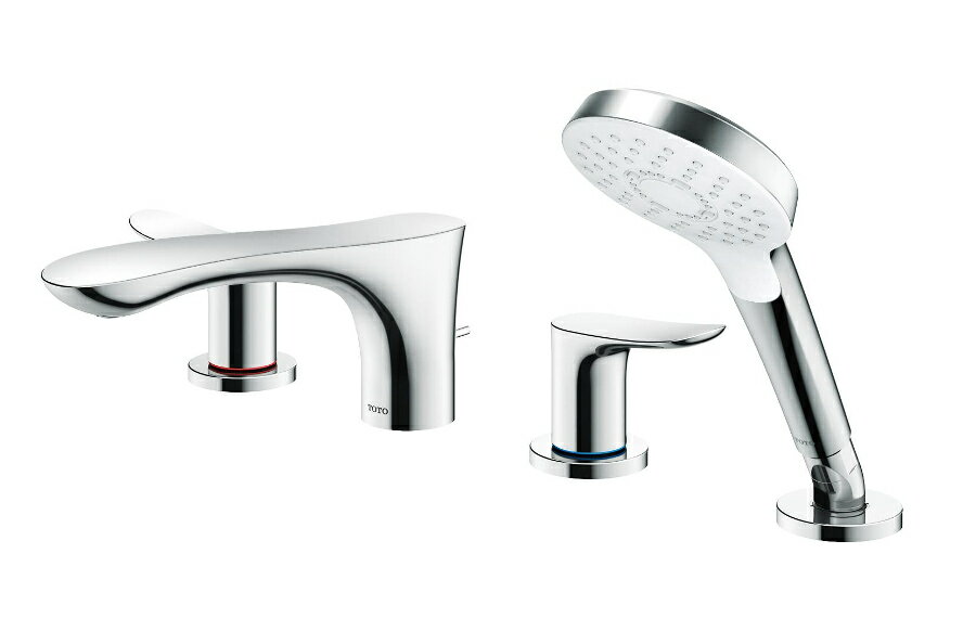 TBG01202JA　TOTO　台付2ハンドル混合水栓　シャワー付き