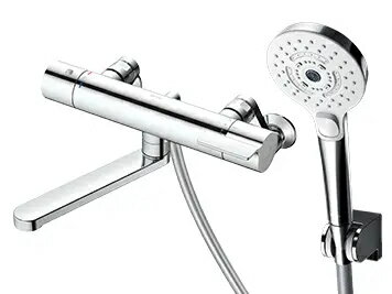 TBV03455J　TOTO　壁付サーモスタット混合水栓（コンフォートウエーブ3モードミストめっき）