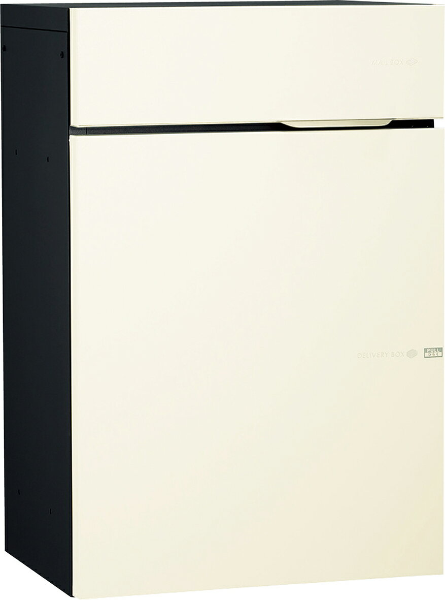 ユニソン　宅配ボックス　Vico ヴィコ DB スリム90　ポスト有り　左開きタイプ　前出し（マットホワイ..