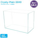 【訳あり】水槽 60cm ガラス水槽【60×30×40cm 66L】クリスティプレーン 6040 アクアシステム 水槽 ガラス 蓋付き 蓋受け 保護マット付き ガラス厚6mm 熱帯魚 金魚 メダカ 水草 レイアウト 水槽 超透明クリアガラス オールガラス シンプル アクアリウム【アウトレット】