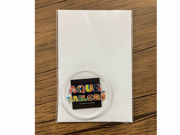 【Lazy coffee design×Aquatailors　限定コラボ】マグネット　クリア