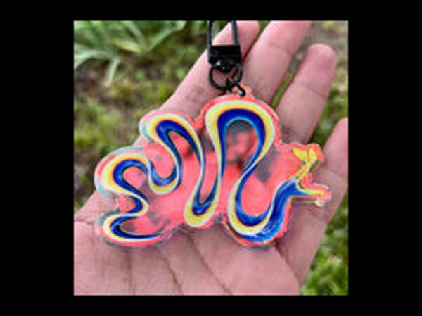 【正規輸入品】Blue Ribbon Eel Keychain