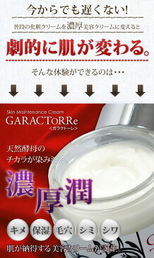 【GARACToRRe ガラクトーレ スキンメンテナンスクリーム】ガラクトミセス 美容クリーム 保湿クリーム エイジングクリーム エイジングケア 保湿 しみ しわ ほうれい線 韓国コスメ
