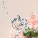 馬と少女の物語 レディースペンダント | ガールズネックレス ペンダント 午年のお守り(2508)[ ...