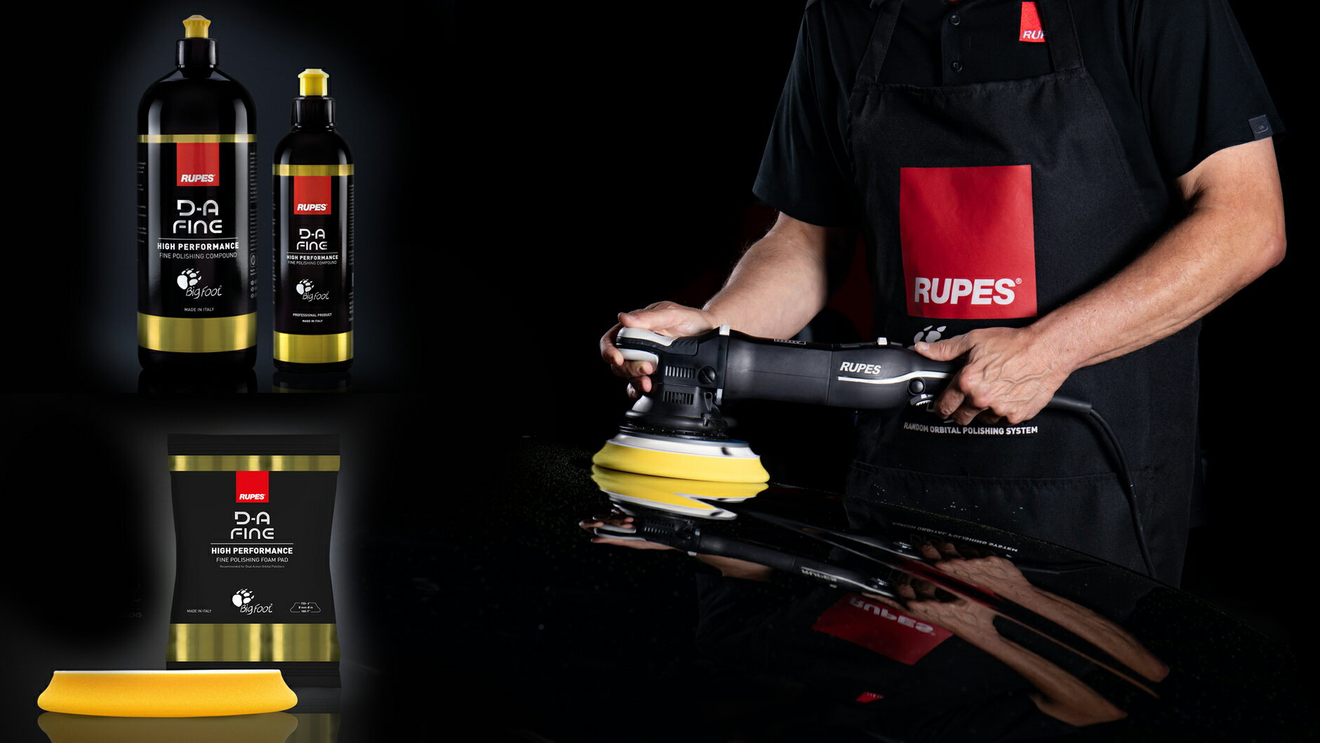 RUPES FINE POLISHING COMPOUND D-A FINE 250ml �ե����󥳥�ѥ���� �˺��� 9.DAFINE250