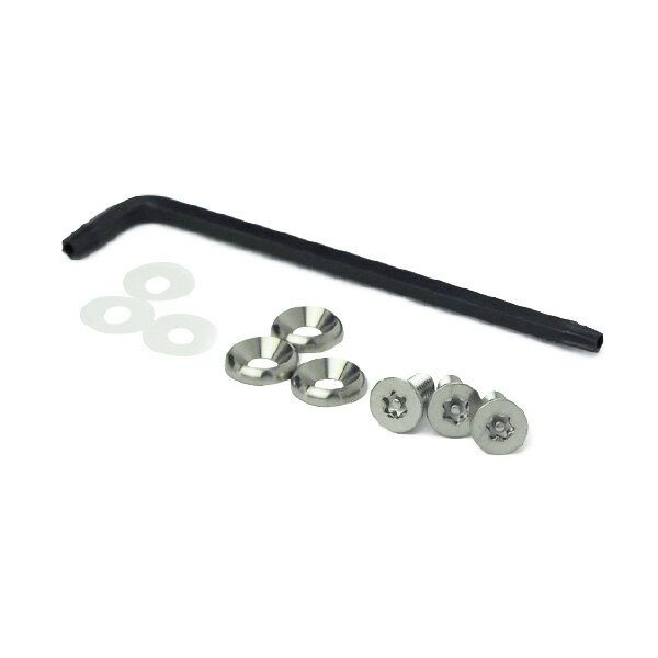 ステンレスSUS304ナンバーボルト普通車用/工具付[ネコポスOK]